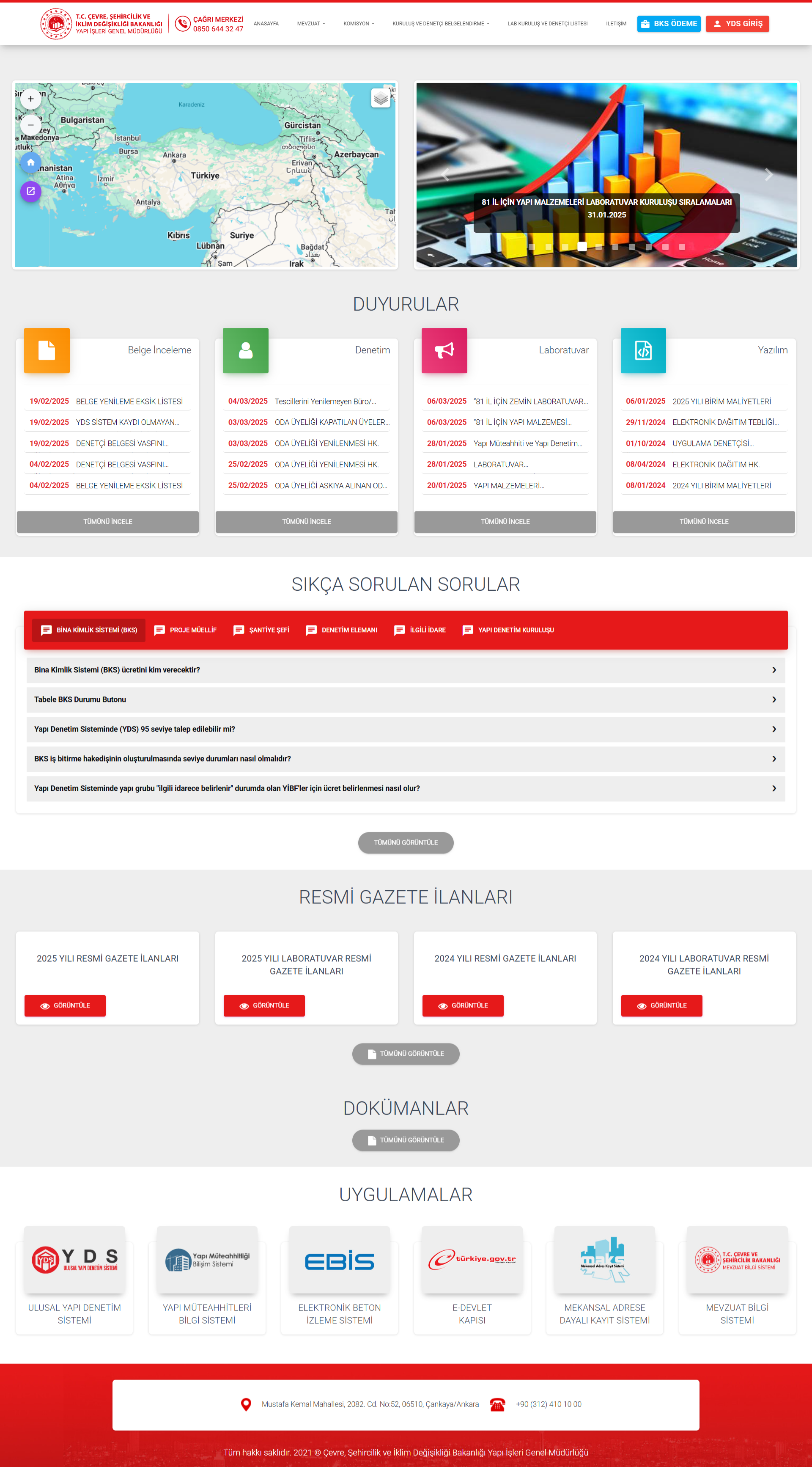 Yapı Denetim Sistemi